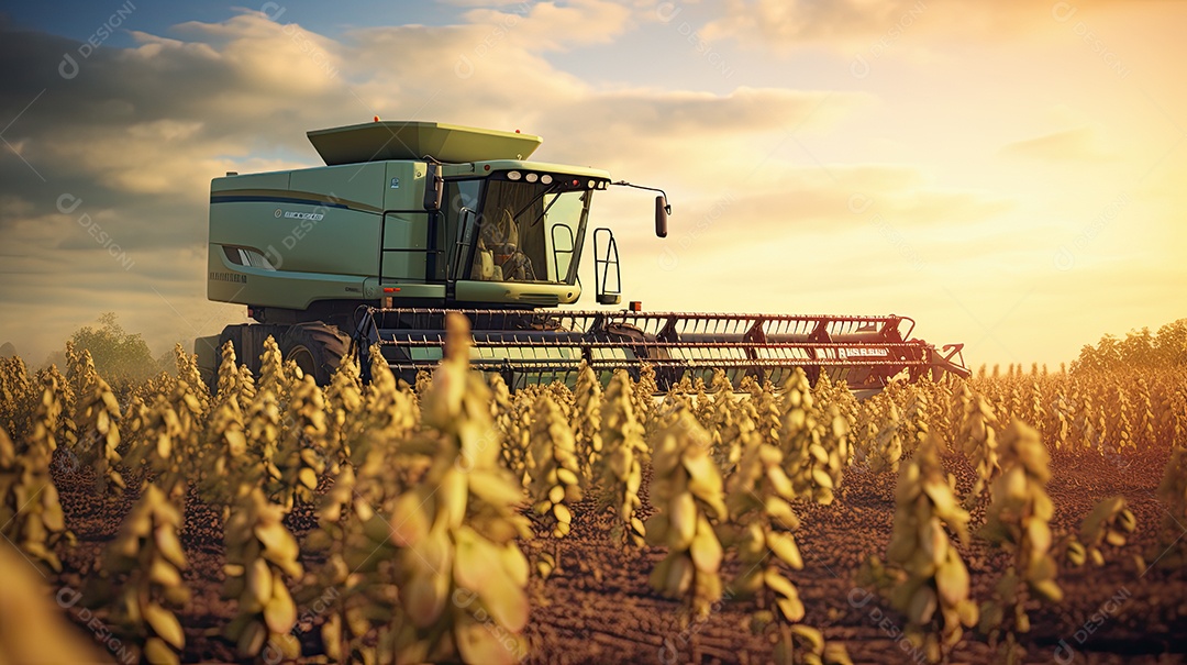 Ilustração sobre agricultura.