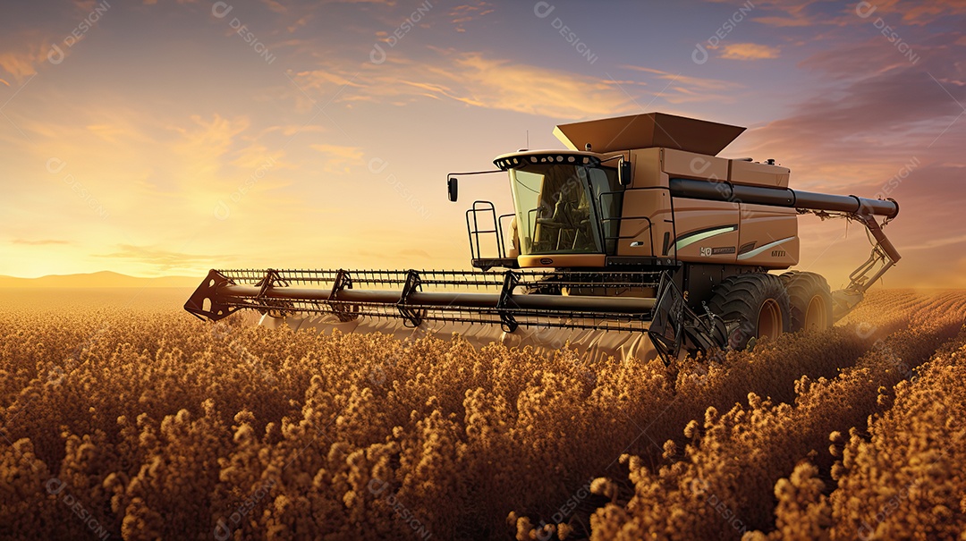 Ilustração sobre agricultura.