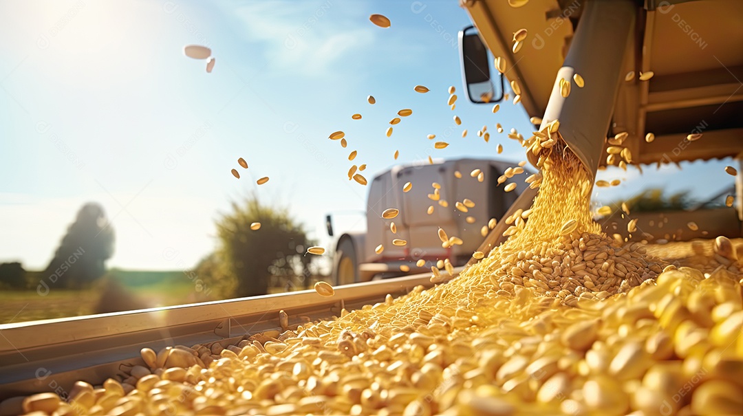 Ilustração sobre agricultura.