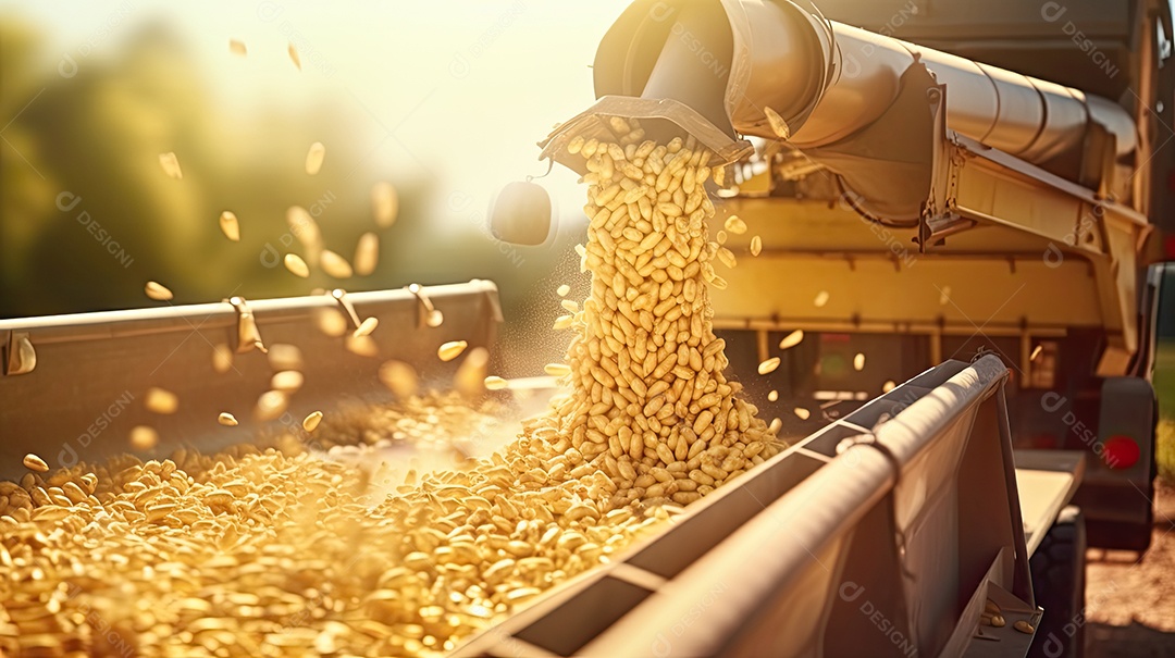 Ilustração sobre agricultura.