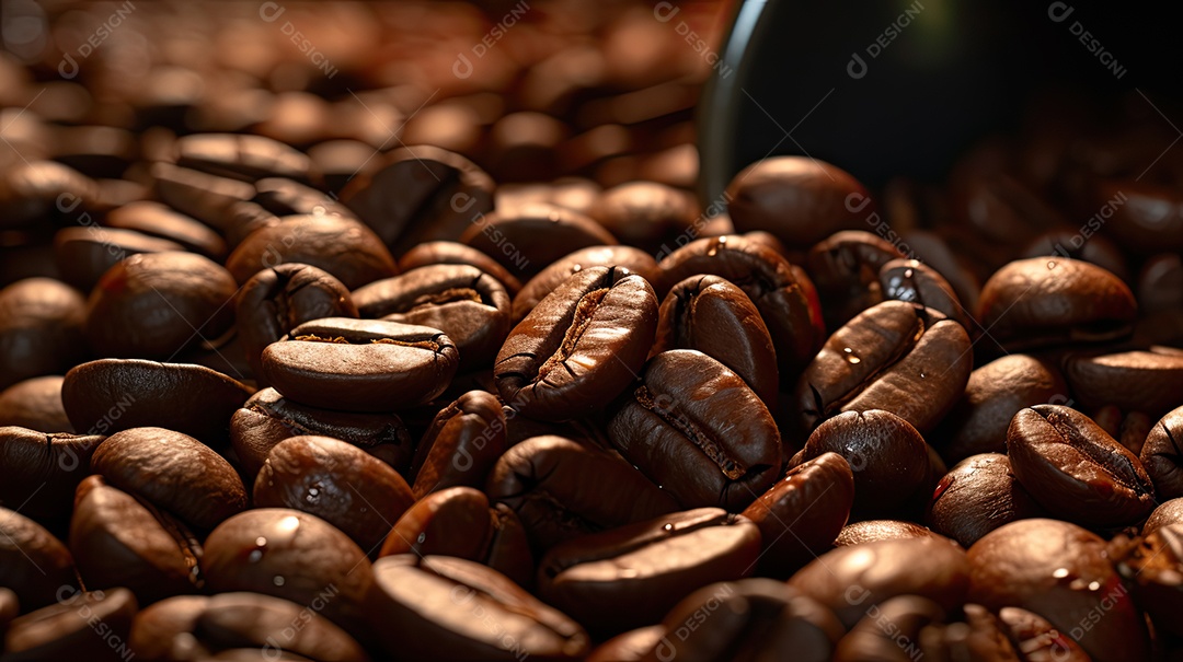 Ilustração sobre cafeicultura