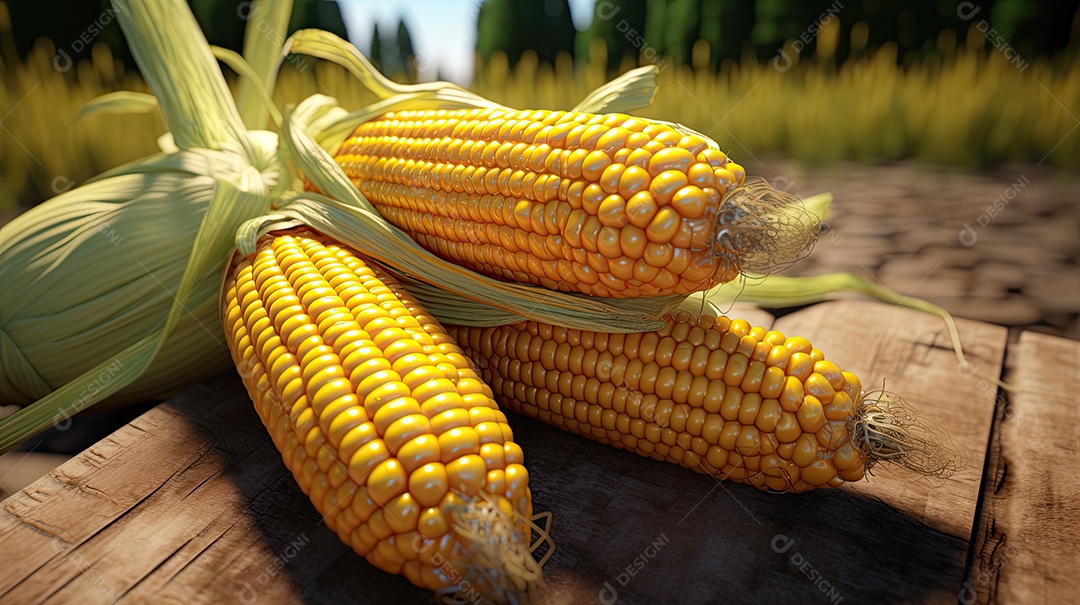 Ilustração sobre agricultura.