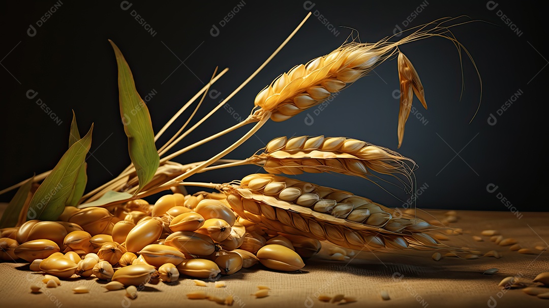 Ilustração sobre agricultura.