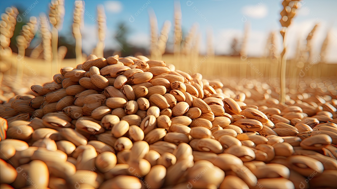 Ilustração sobre agricultura.