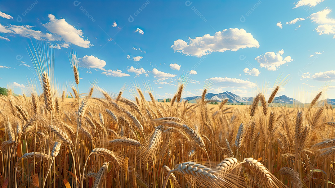 Ilustração sobre agricultura.