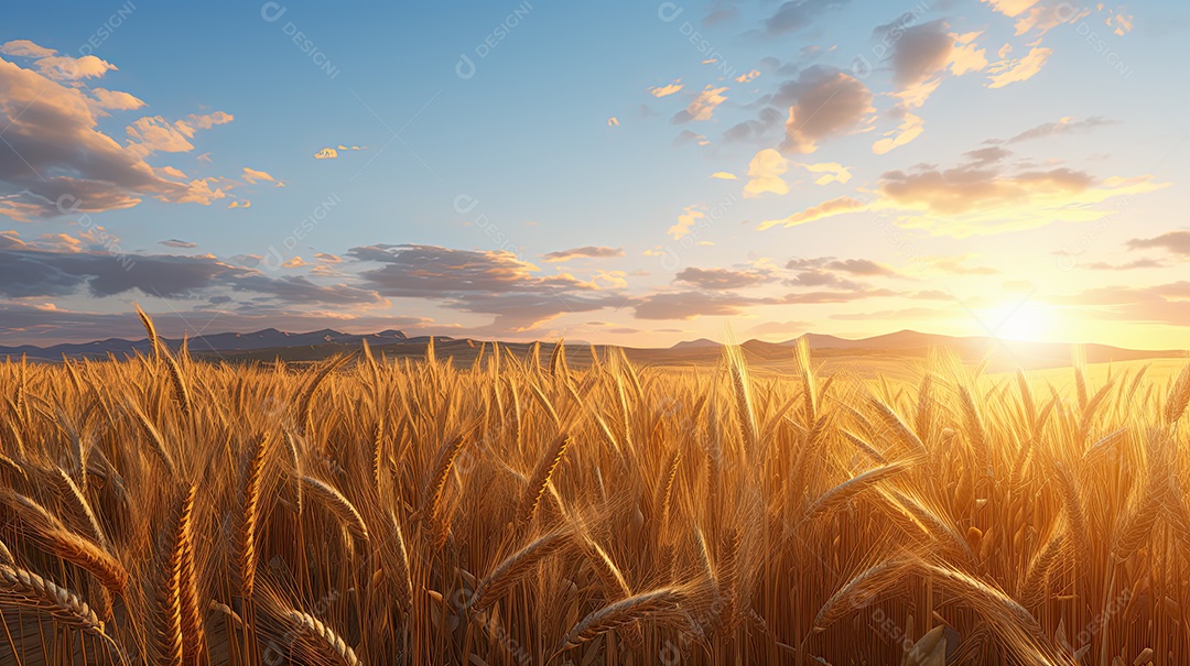 Ilustração sobre agricultura.