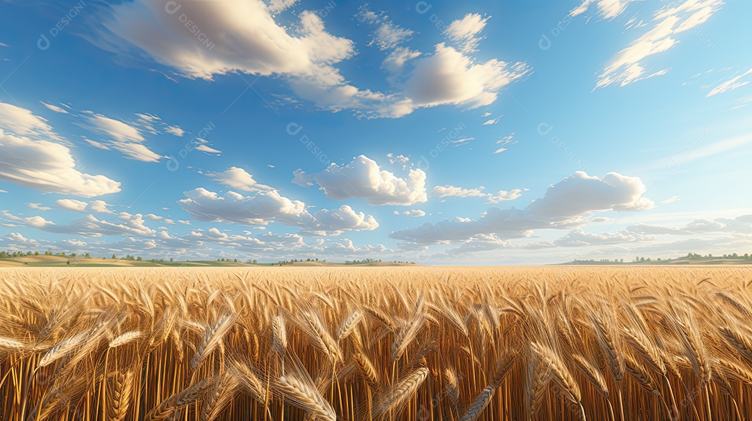 Ilustração sobre agricultura.