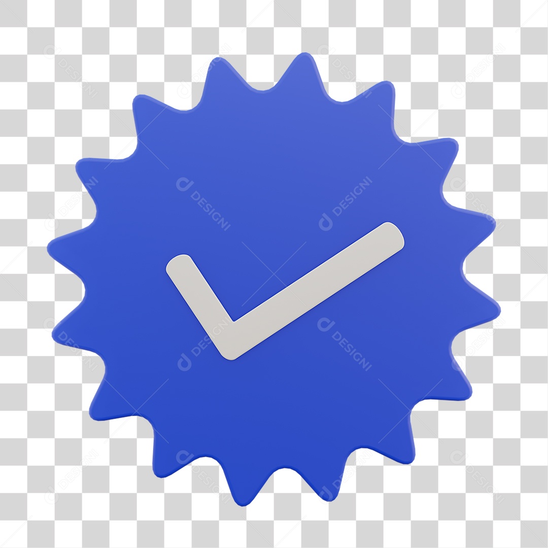 Selo de Confirmação PNG Transparente