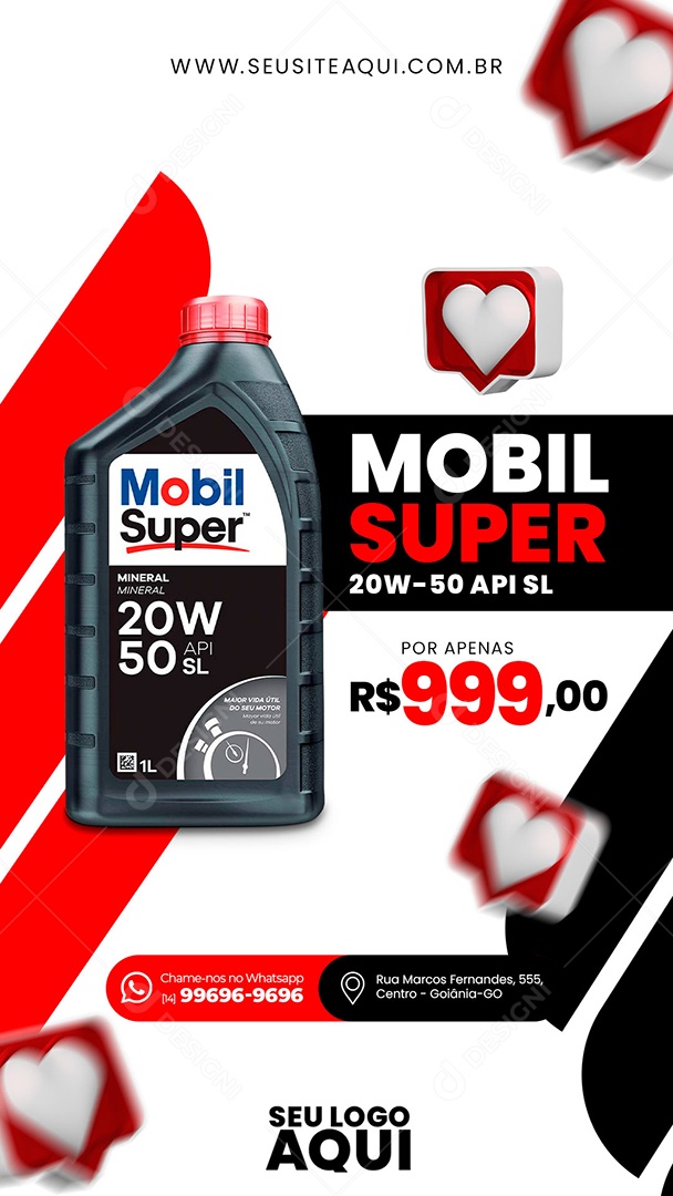 Story Mobil Super Concessionaria Social Media PSD Editável