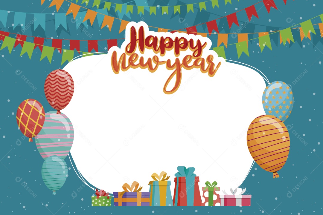 Feliz Ano Novo 2022 Ilustrações Vetor EPS