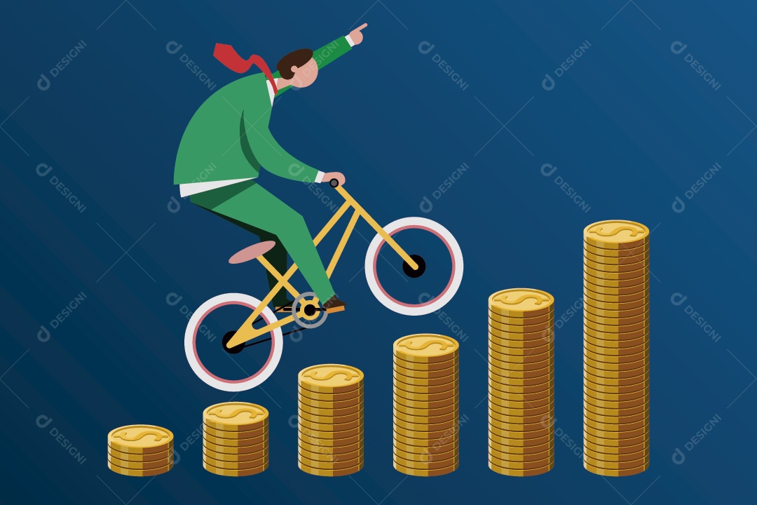 Ilustrações de Ciclismo Vetor EPS