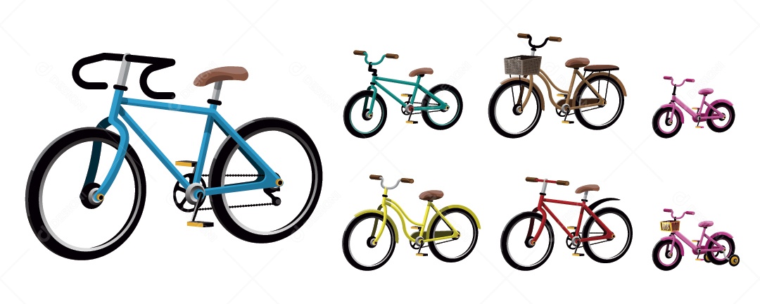 Ilustrações de Ciclismo Vetor EPS