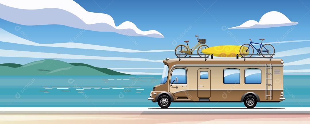 Ilustrações de Ciclismo Vetor EPS