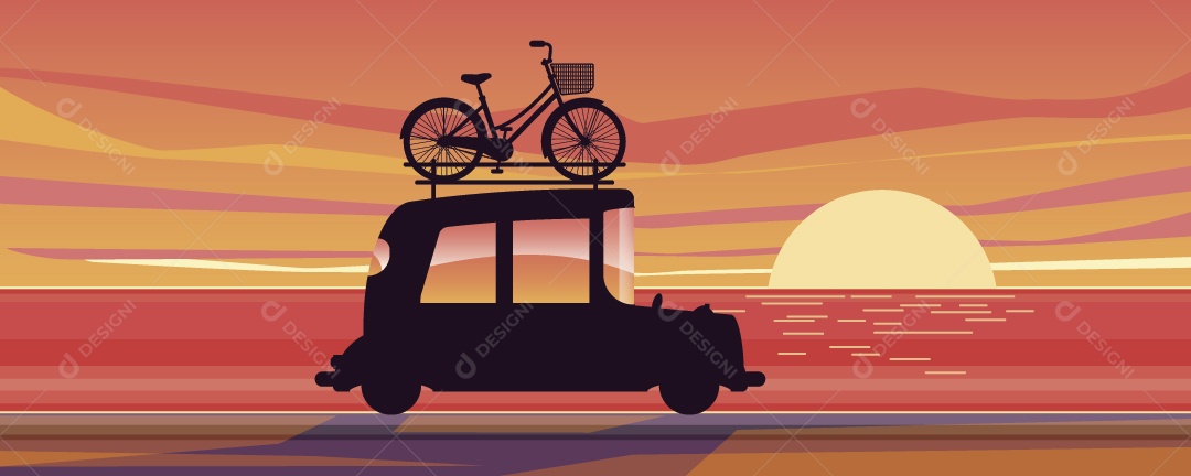 Ilustrações de Ciclismo Vetor EPS