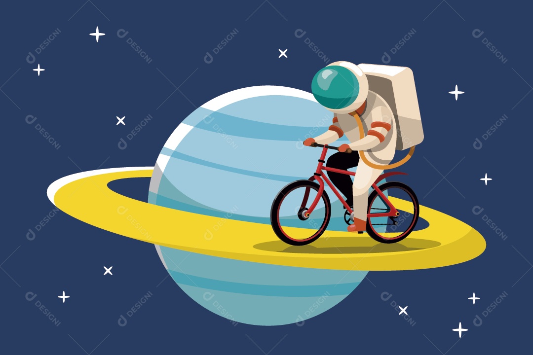 Ciclistas Ilustrações Vetor EPS