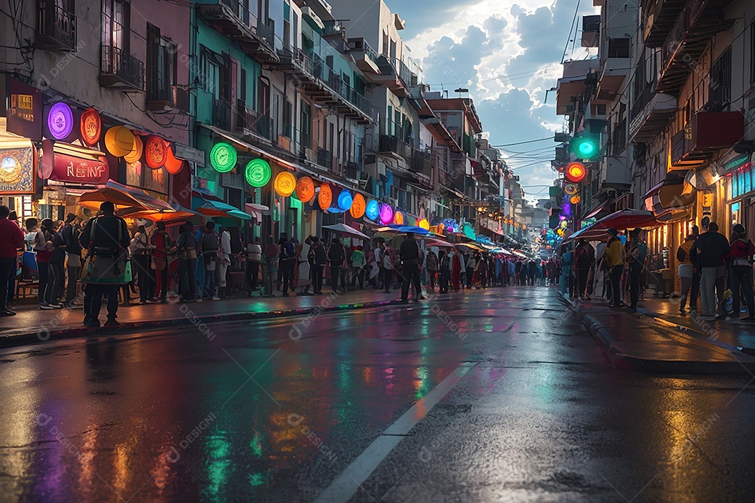 Pessoas do Dia da Independência do méxico comemorando