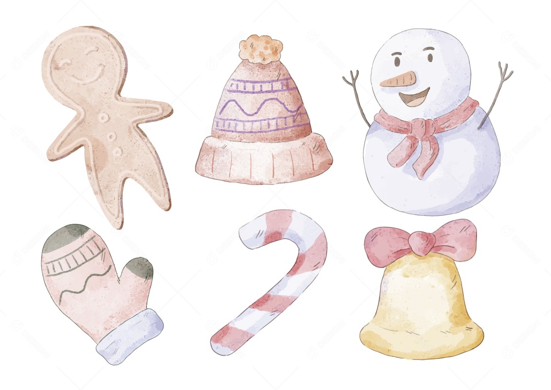 Elementos de Natal Ilustração Vetor EPS