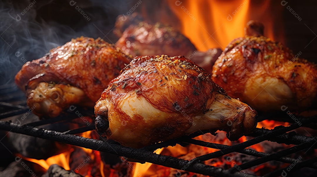 Frango assado delicioso