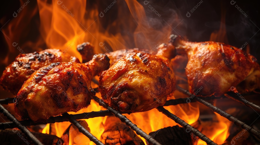 Frango assado delicioso