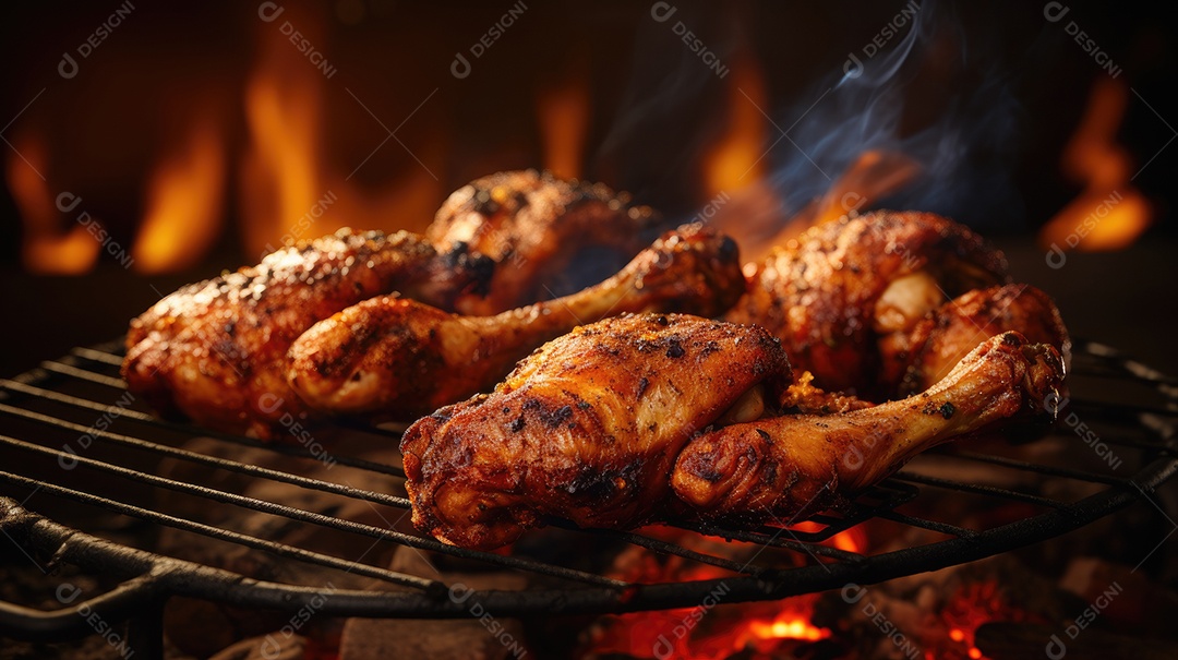 Frango assado delicioso