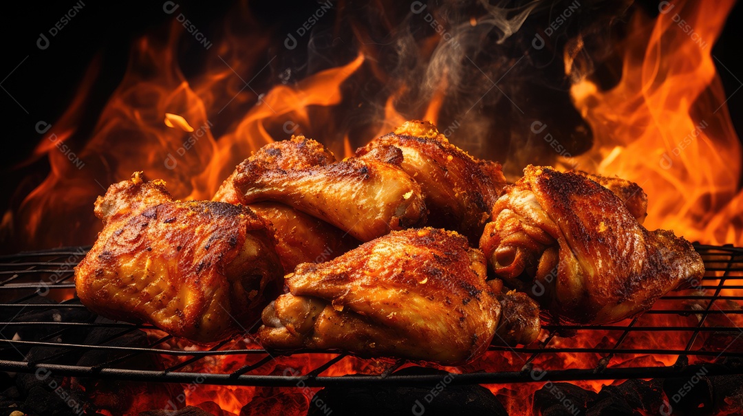 Frango assado delicioso