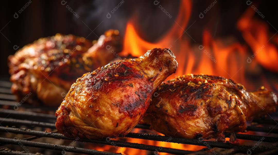 Frango assado delicioso