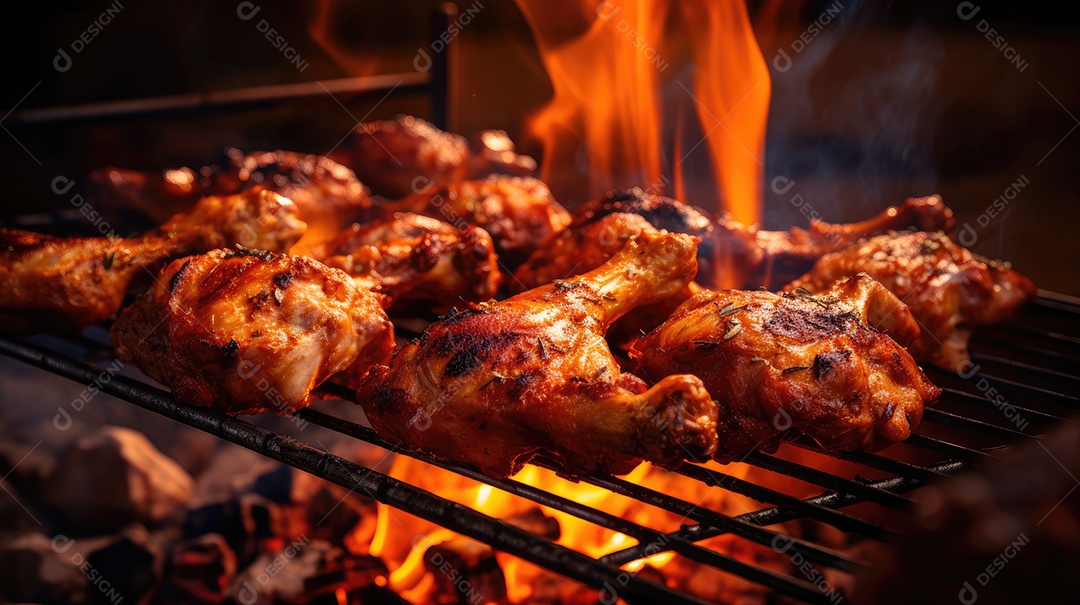 Frango assado delicioso