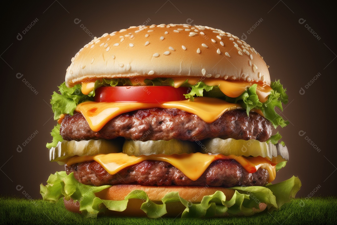 Hambúrguer delicioso