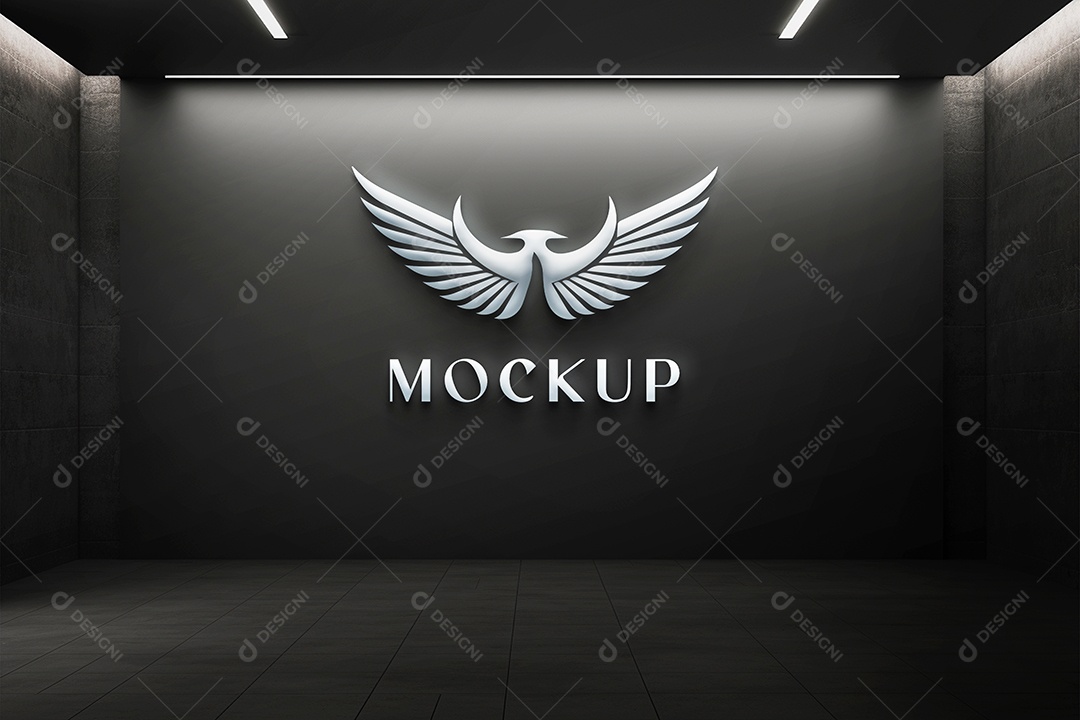 Modelo Mockup de Empresa PSD Editável