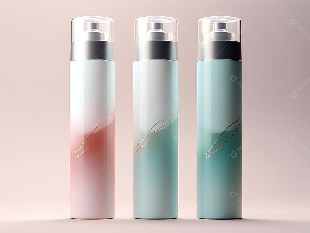 Maquetes de produtos cosméticos em campo fresco. Antecedentes para apresentação de cosméticos.