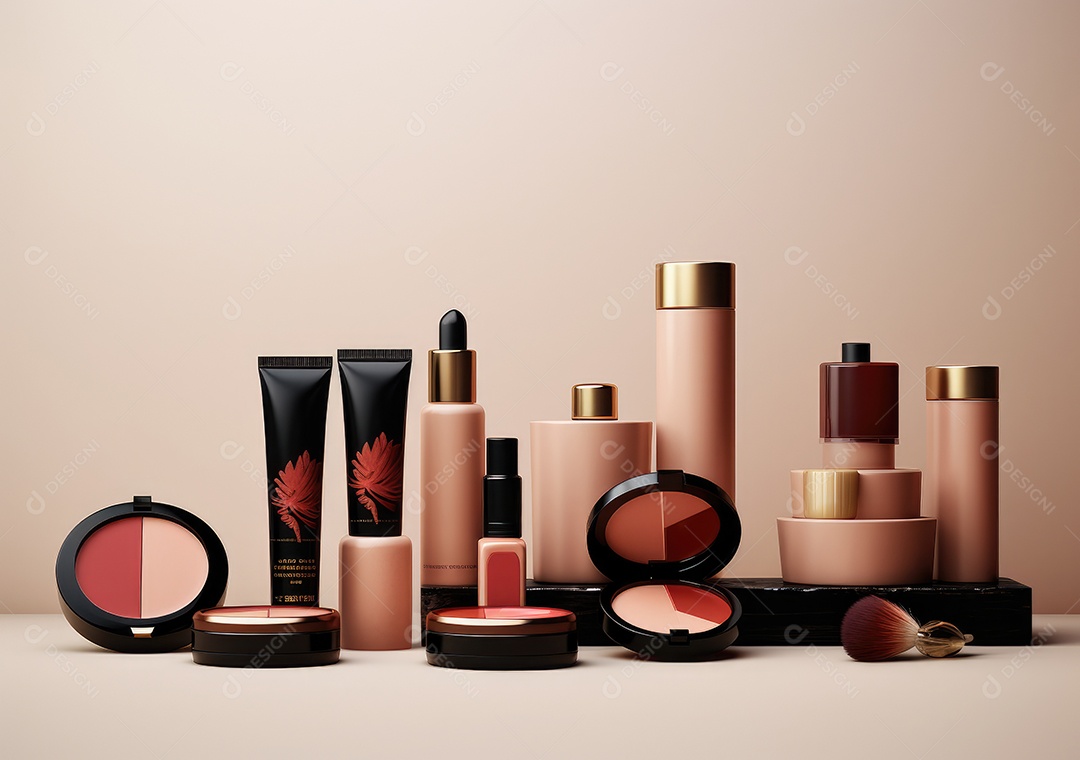 Make maquiagens maquiagem cosméticas fotos imagem JPG