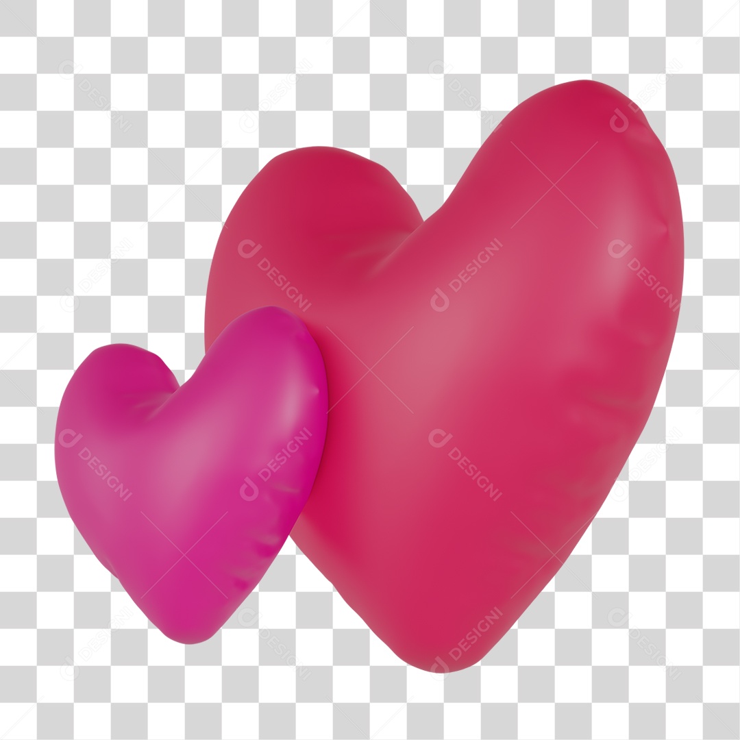 Dia dos Namorados Coração PNG Transparente
