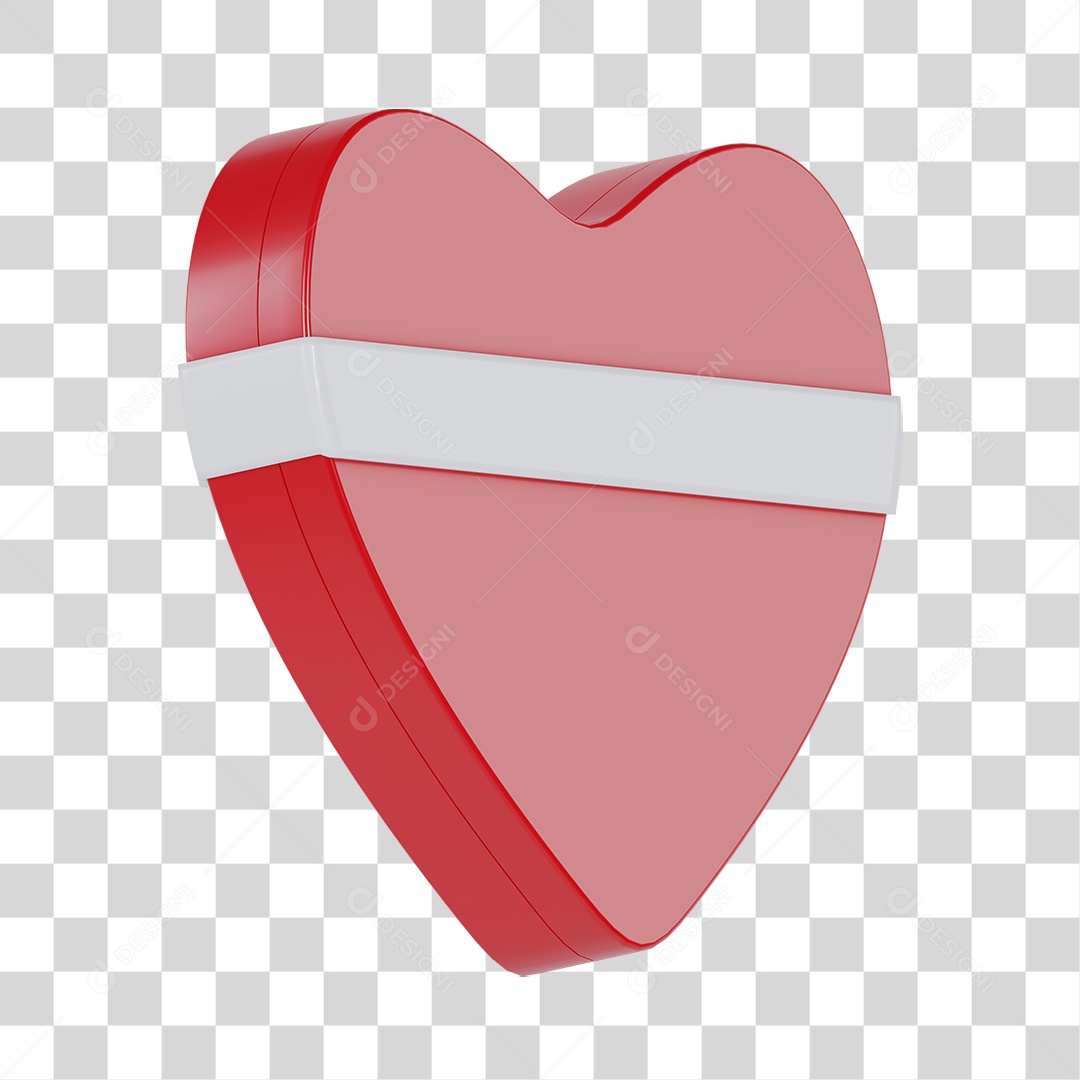 Dia dos Namorados Caixa de Chocolate PNG Transparente