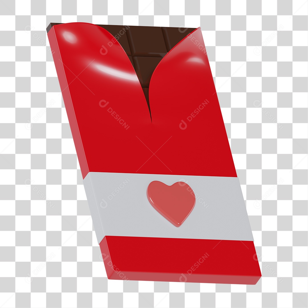 Dia dos Namorados Chocolate PNG Transparente