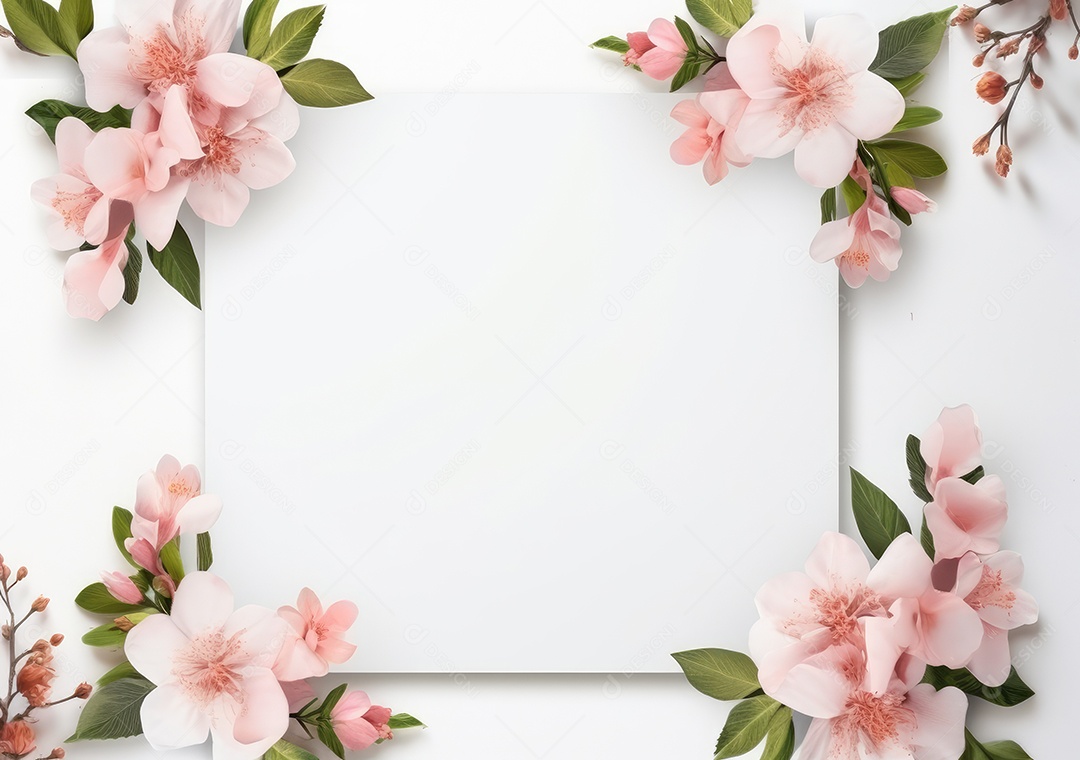 Folha branca sobre uma mesa