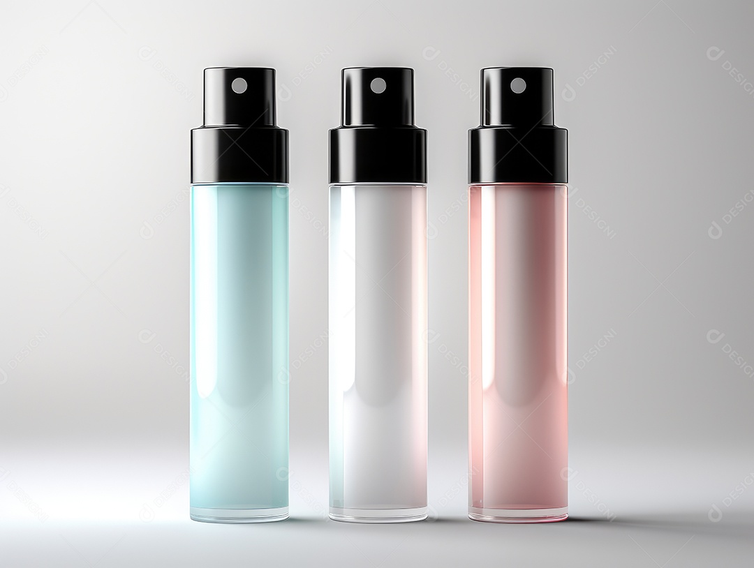 Maquetes de produtos cosméticos em campo fresco. Antecedentes para apresentação de cosméticos.