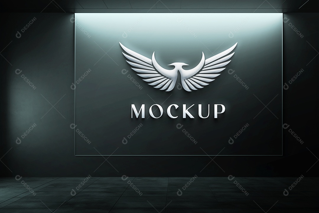 Modelo Mockup de Empresa PSD Editável