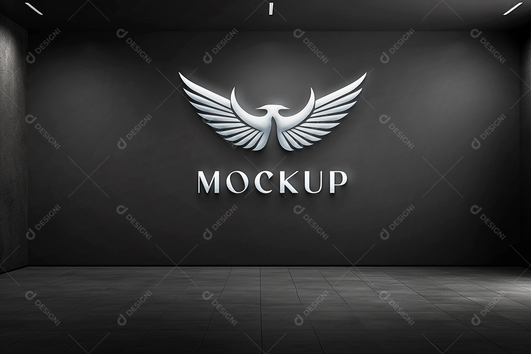 Modelo Mockup de Empresa PSD Editável