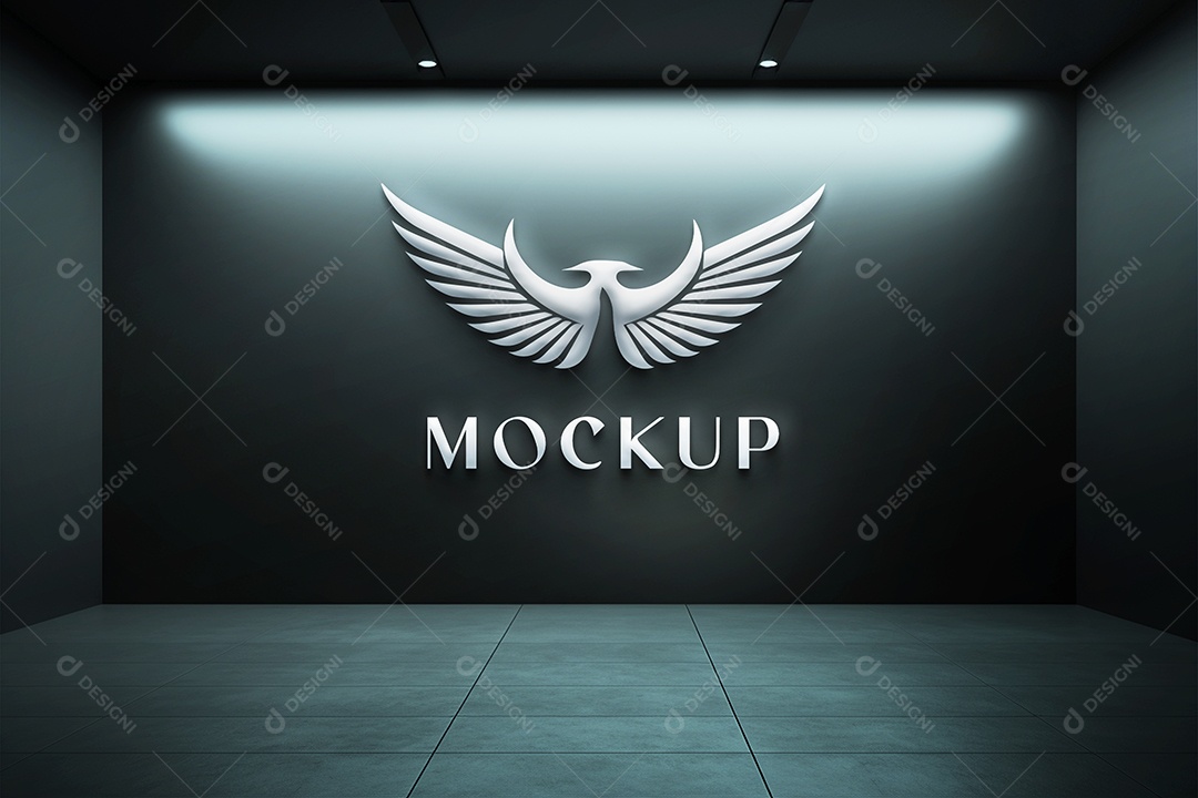 Modelo Mockup de Empresa PSD Editável