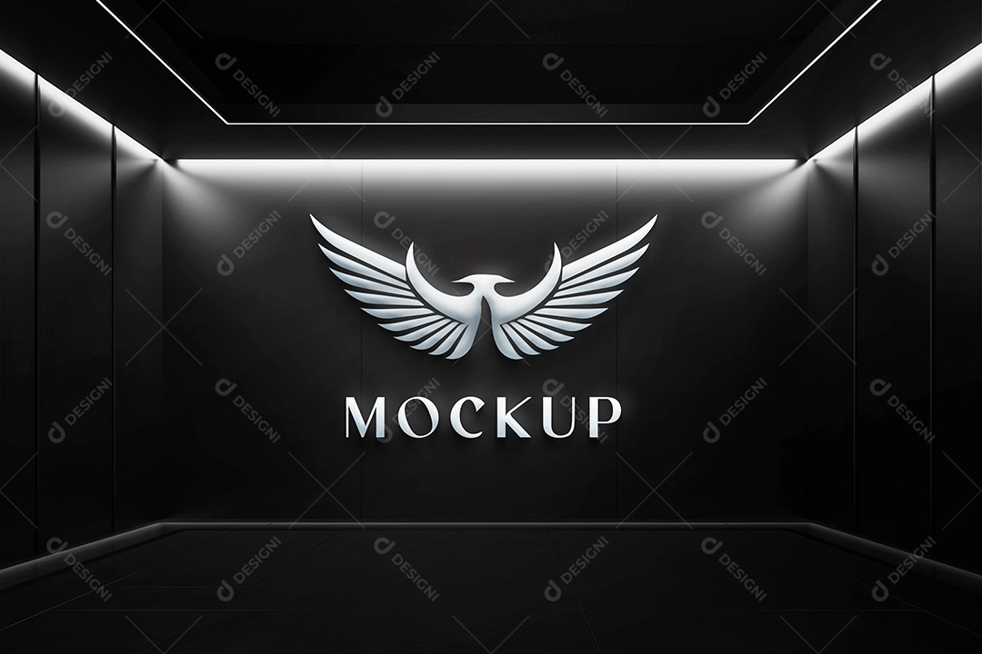 Modelo Mockup de Empresa PSD Editável