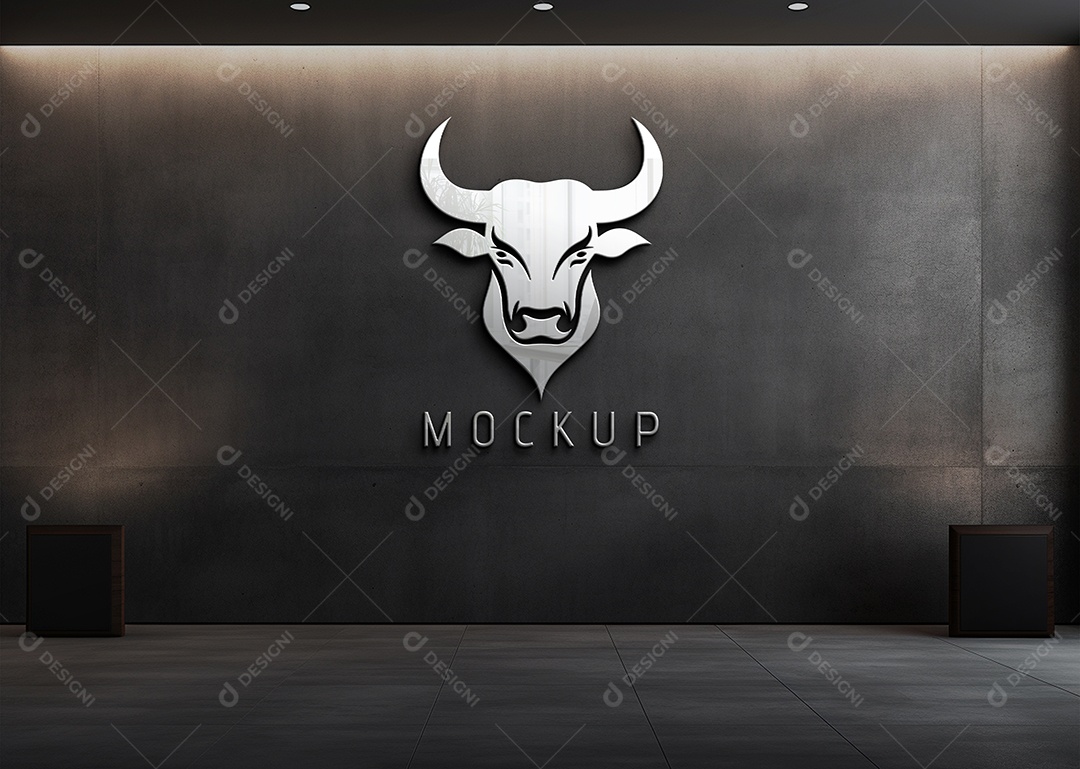 Modelo Mockup de Empresa PSD Editável