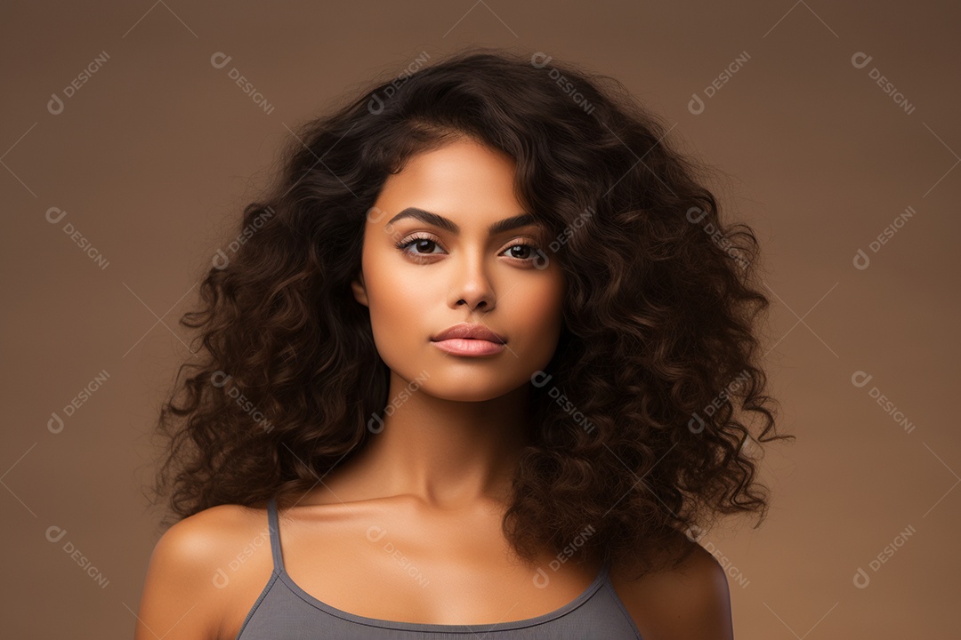 Linda mulher em procedimentos estéticos