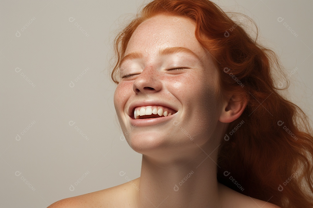 Linda mulher em procedimentos estéticos