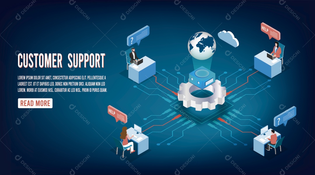 Suporte Ilustração Vetor EPS