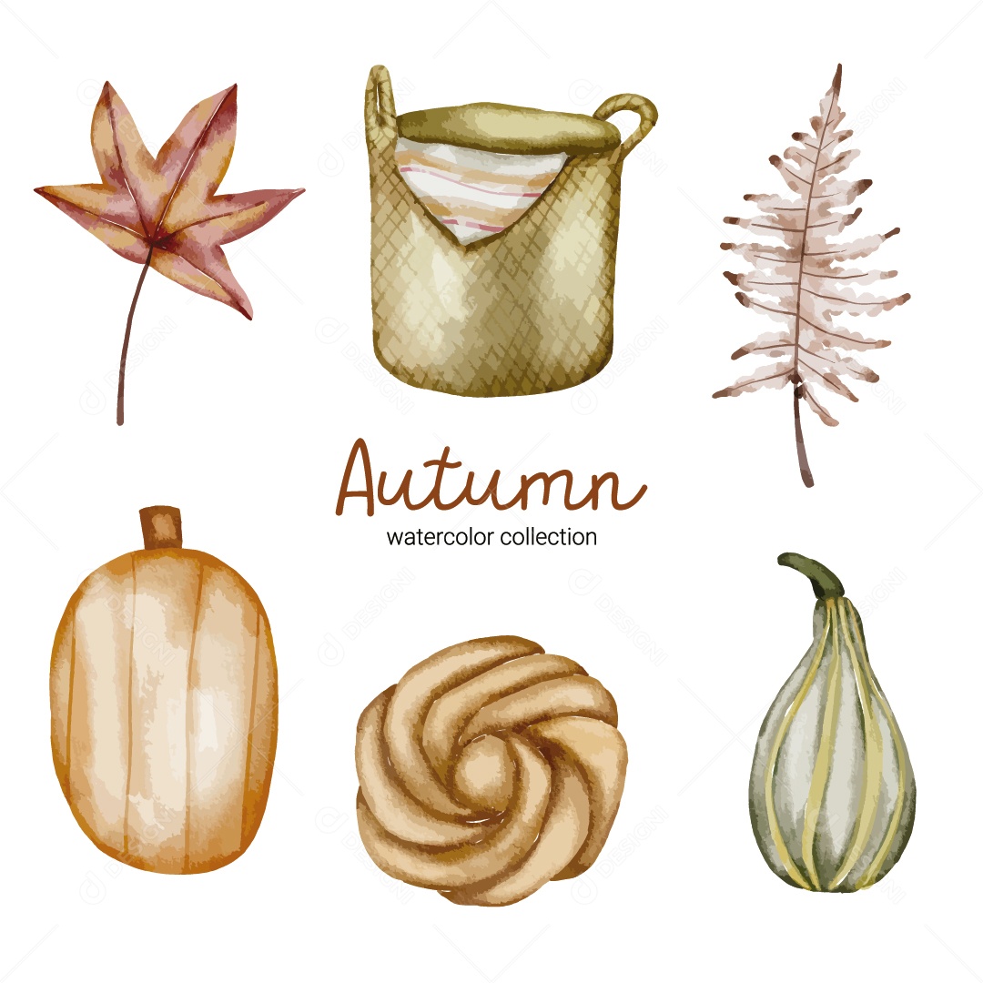 Ilustrações de Outono Vetor EPS