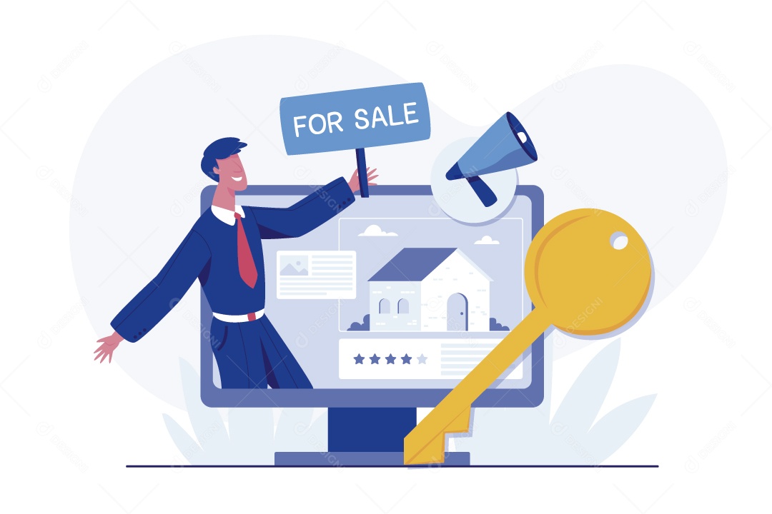 Gestão de Negócios Ilustração Vetor EPS