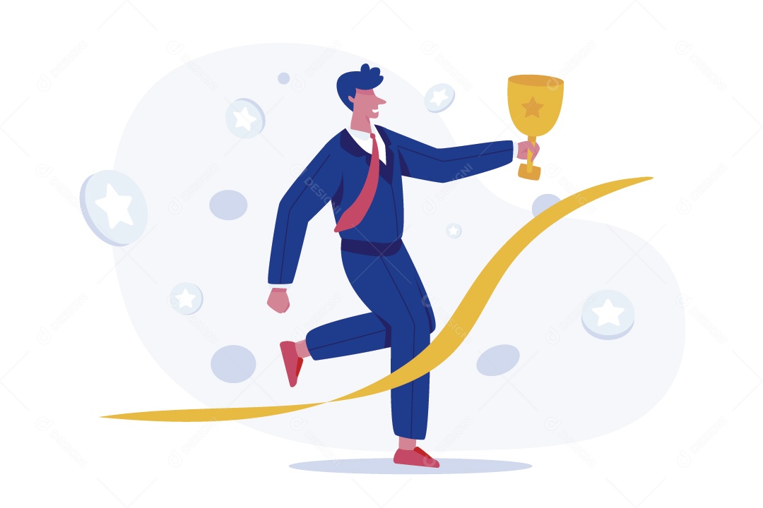 Gestão de Negócios Ilustração Vetor EPS