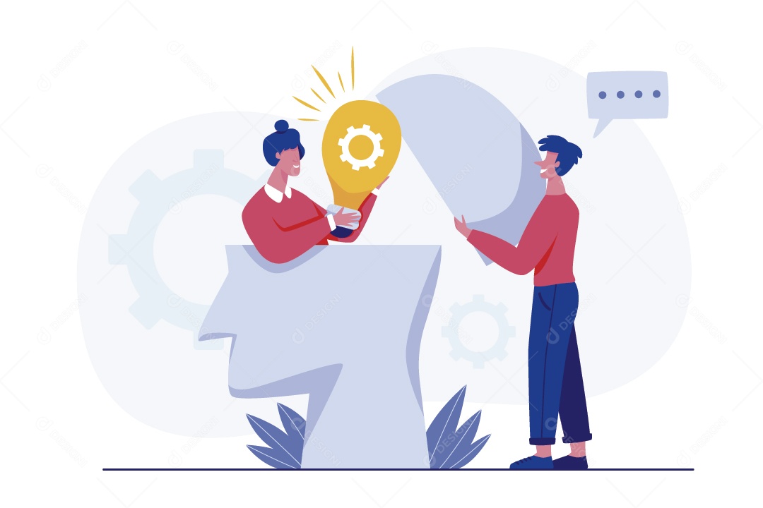 Gestão de Negócios Ilustração Vetor EPS