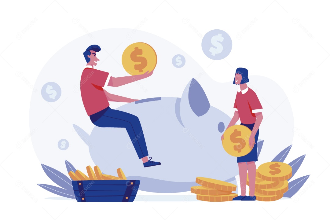 Gestão de Negócios Ilustração Vetor EPS