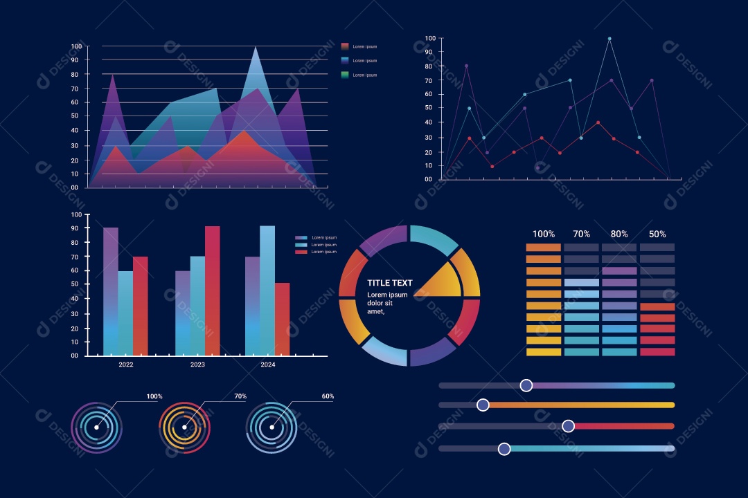 Infográfico Ilustração Vetor EPS